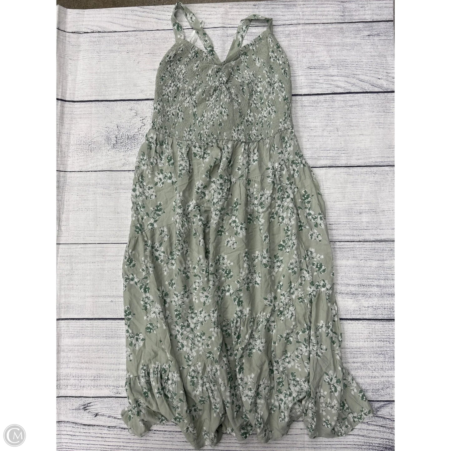 Dress Casual Midi By Torrid In Green, Size: 2x