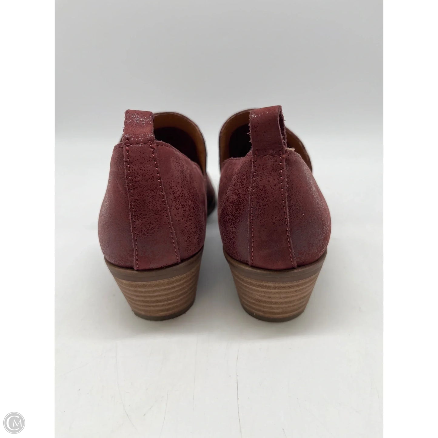 Shoes Heels Block By Lucky Brand In Red, Size: 7.5