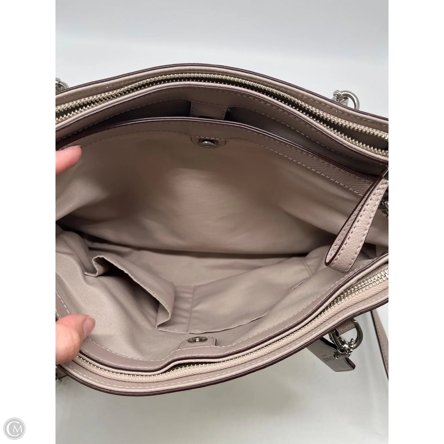 Crossbody Designer By Coach, Size: Medium