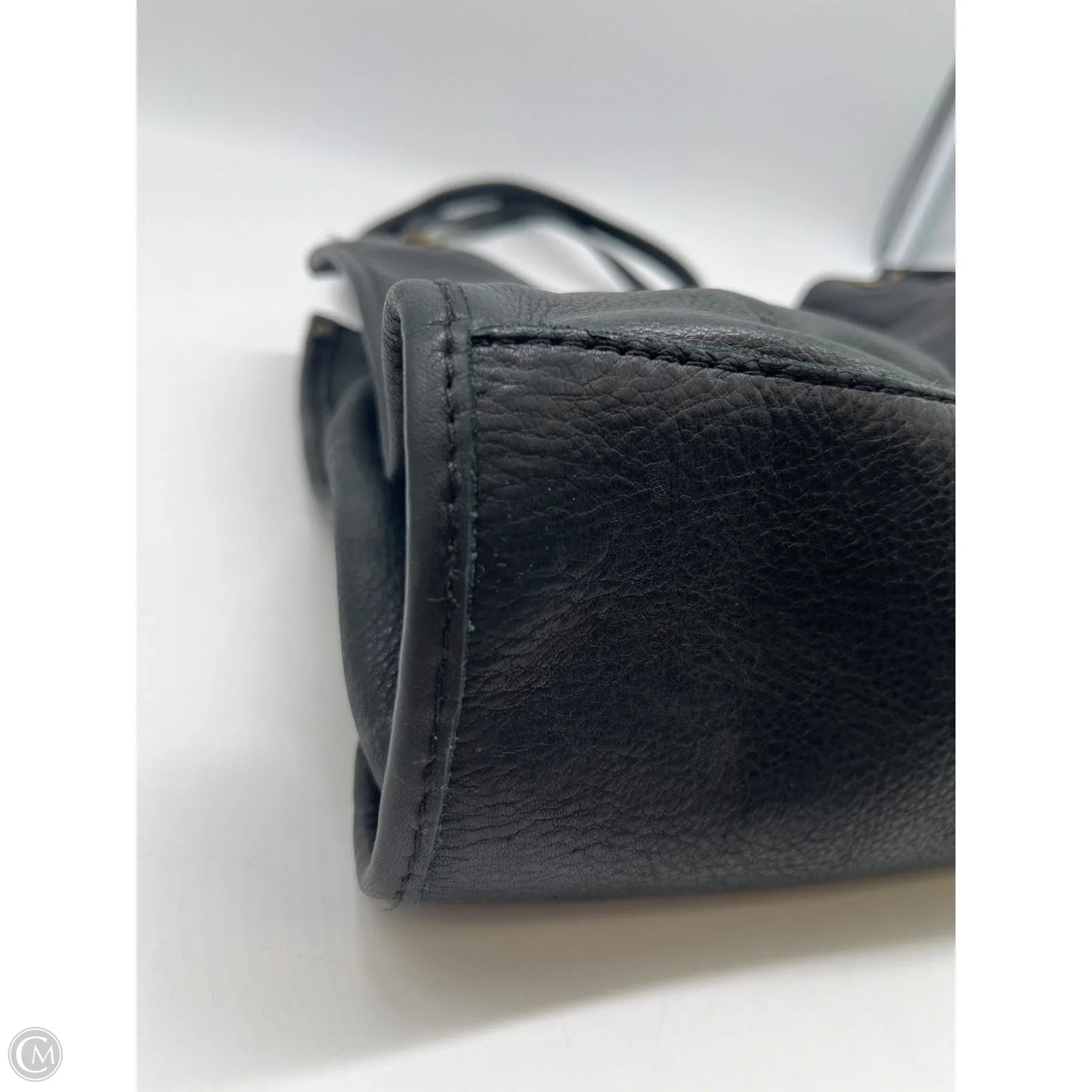 Handbag Leather By Cmb, Size: Medium