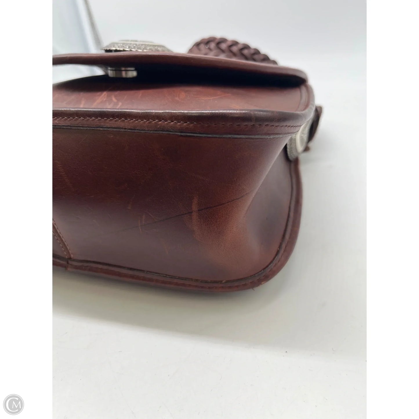 Crossbody Leather By Brighton, Size: Small