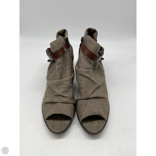 Sandals Heels Block By Blowfish In Brown, Size: 9.5