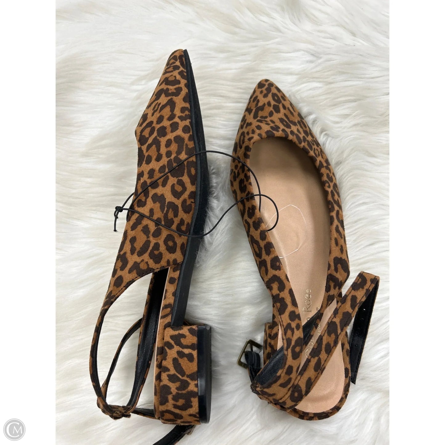 Shoes Sneakers By Ophelia Roe In Animal Print, Size: 9