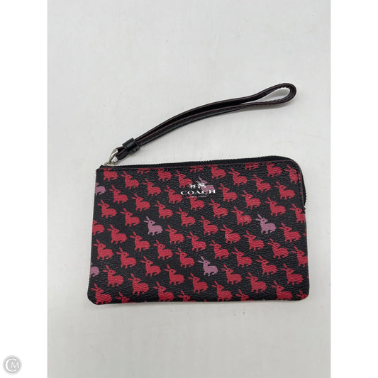 Wristlet Designer By Coach, Size: Medium