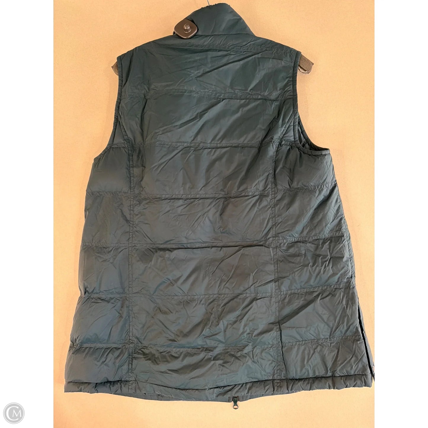 Vest Faux Fur & Sherpa By J. Jill In Blue, Size: Xl