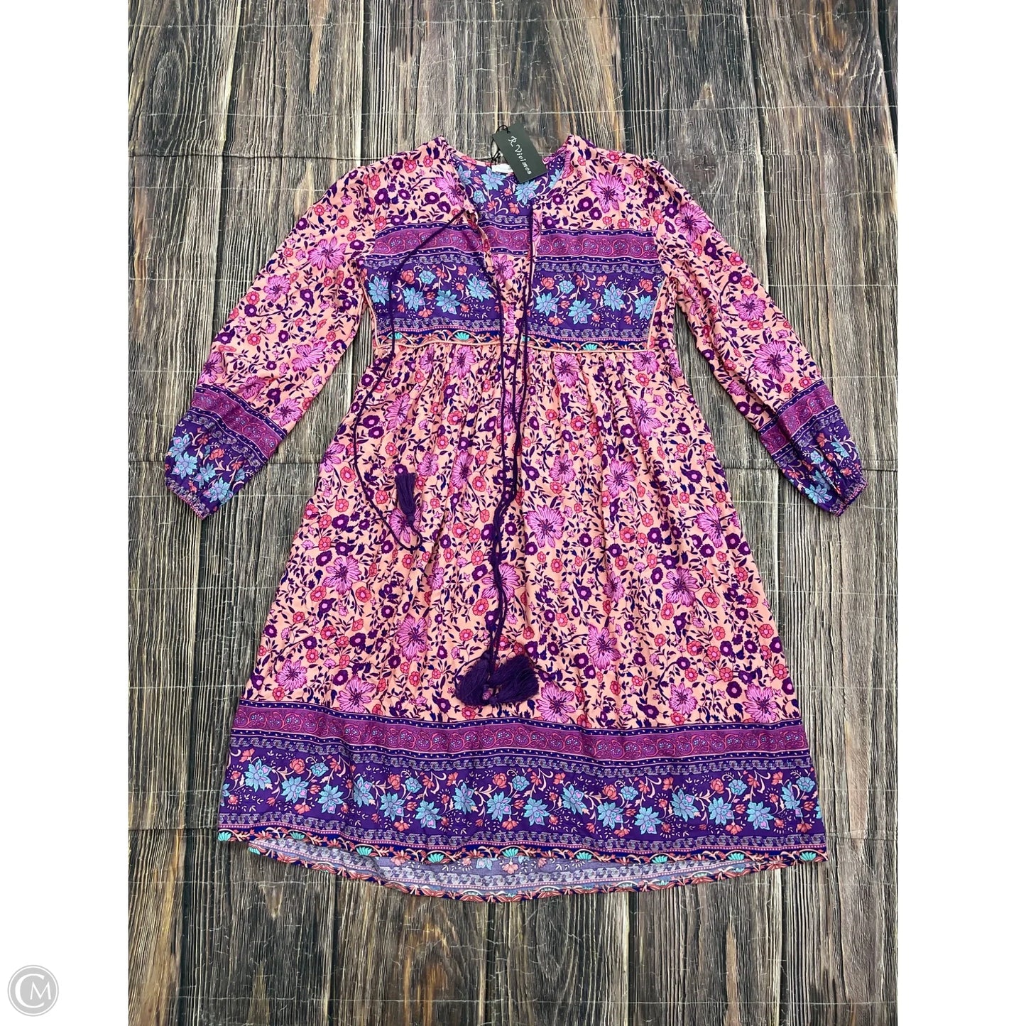 Dress Casual Short By Clothes Mentor In Purple, Size: M