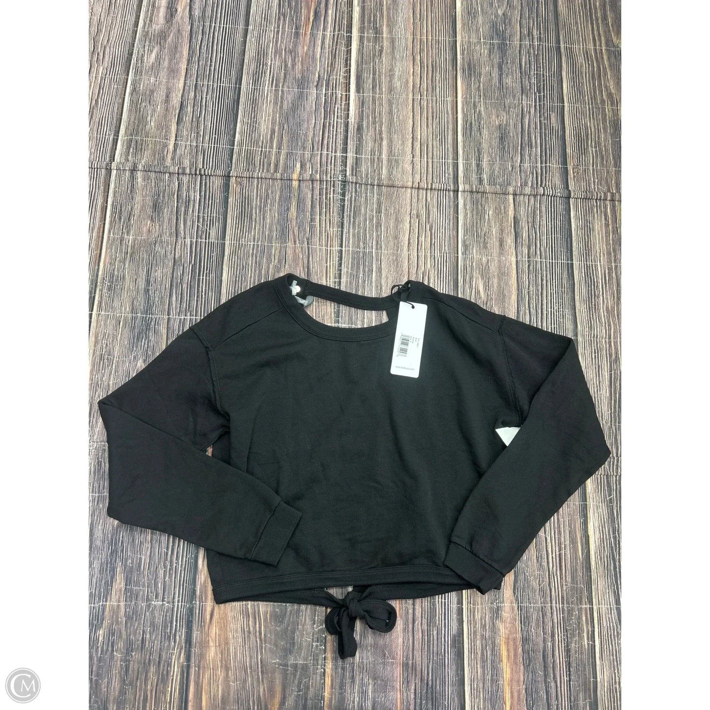 Top Long Sleeve By Bobi In Black, Size: S