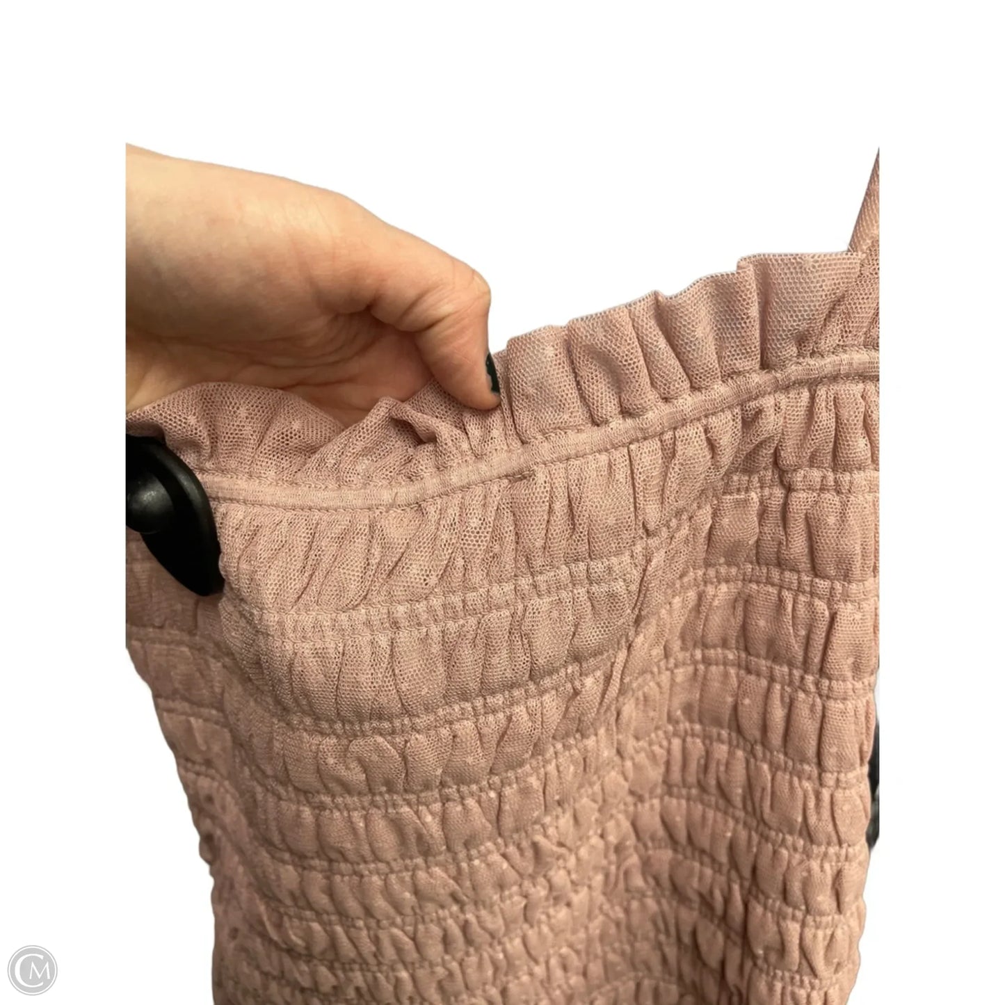 Top Sleeveless By Anthropologie In Pink, Size: L