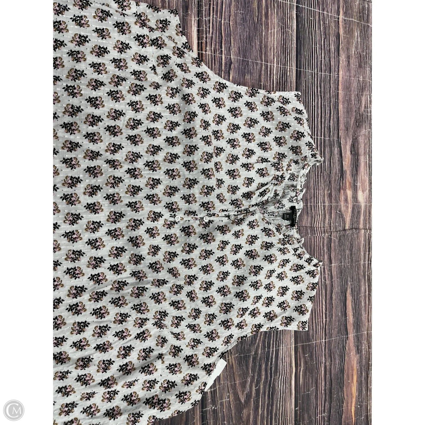 Top Sleeveless By Talbots In White, Size: 3x