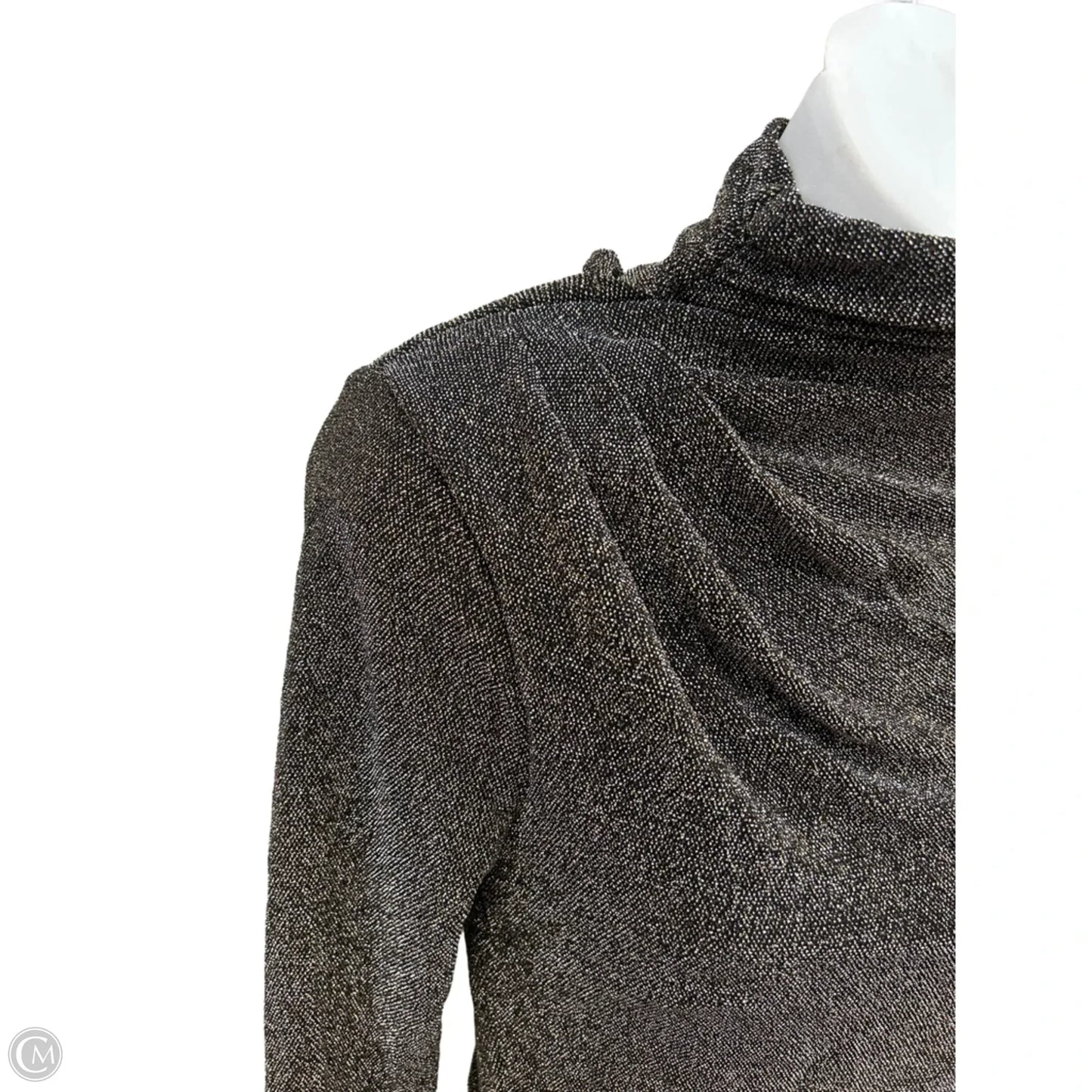 Top Long Sleeve By White House Black Market In Bronze, Size: S