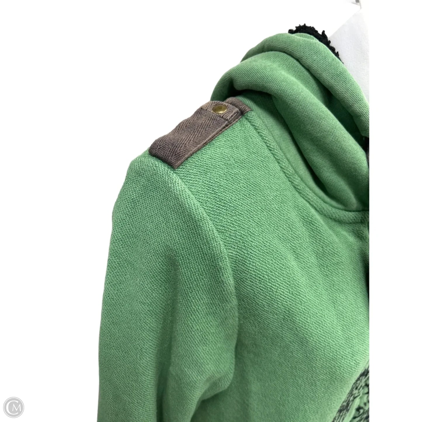 Jacket Faux Fur & Sherpa By We The Free In Green, Size: L