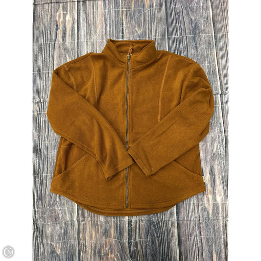 Jacket Fleece By Avalanche In Orange, Size: Xl