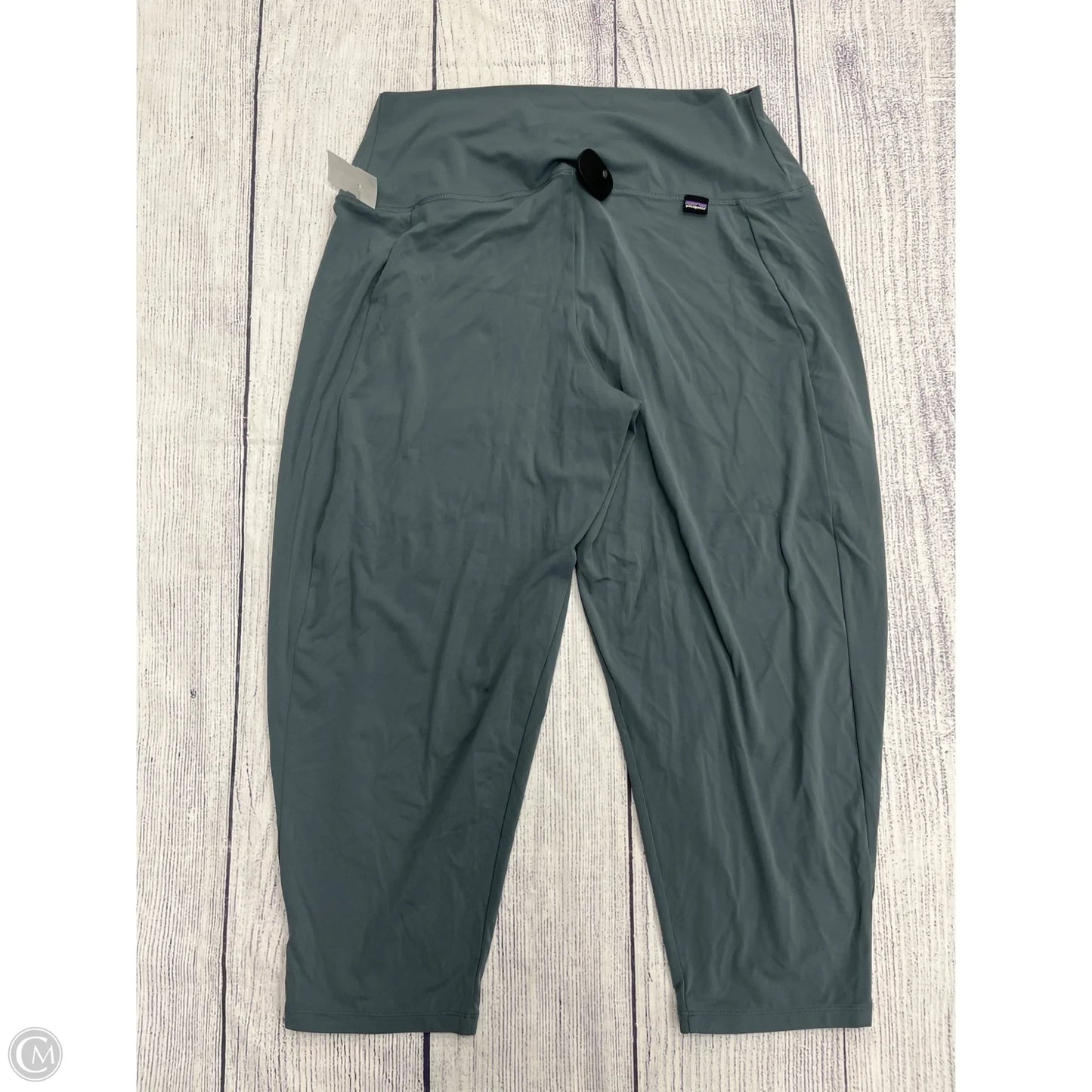 Athletic Leggings By Patagonia In Grey, Size: Xl