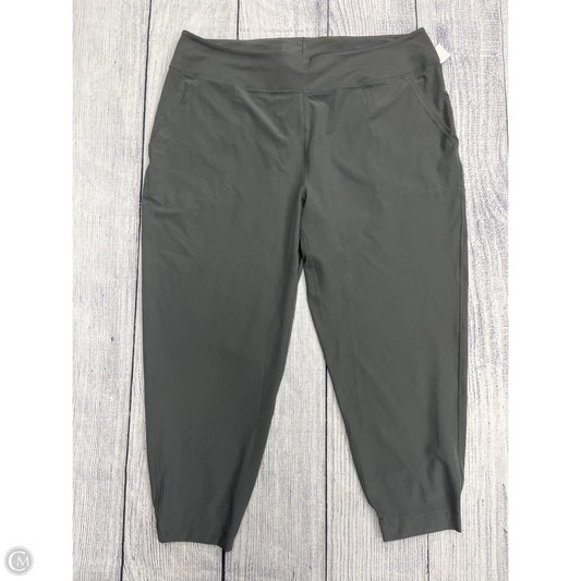 Athletic Leggings By Patagonia In Grey, Size: 1x