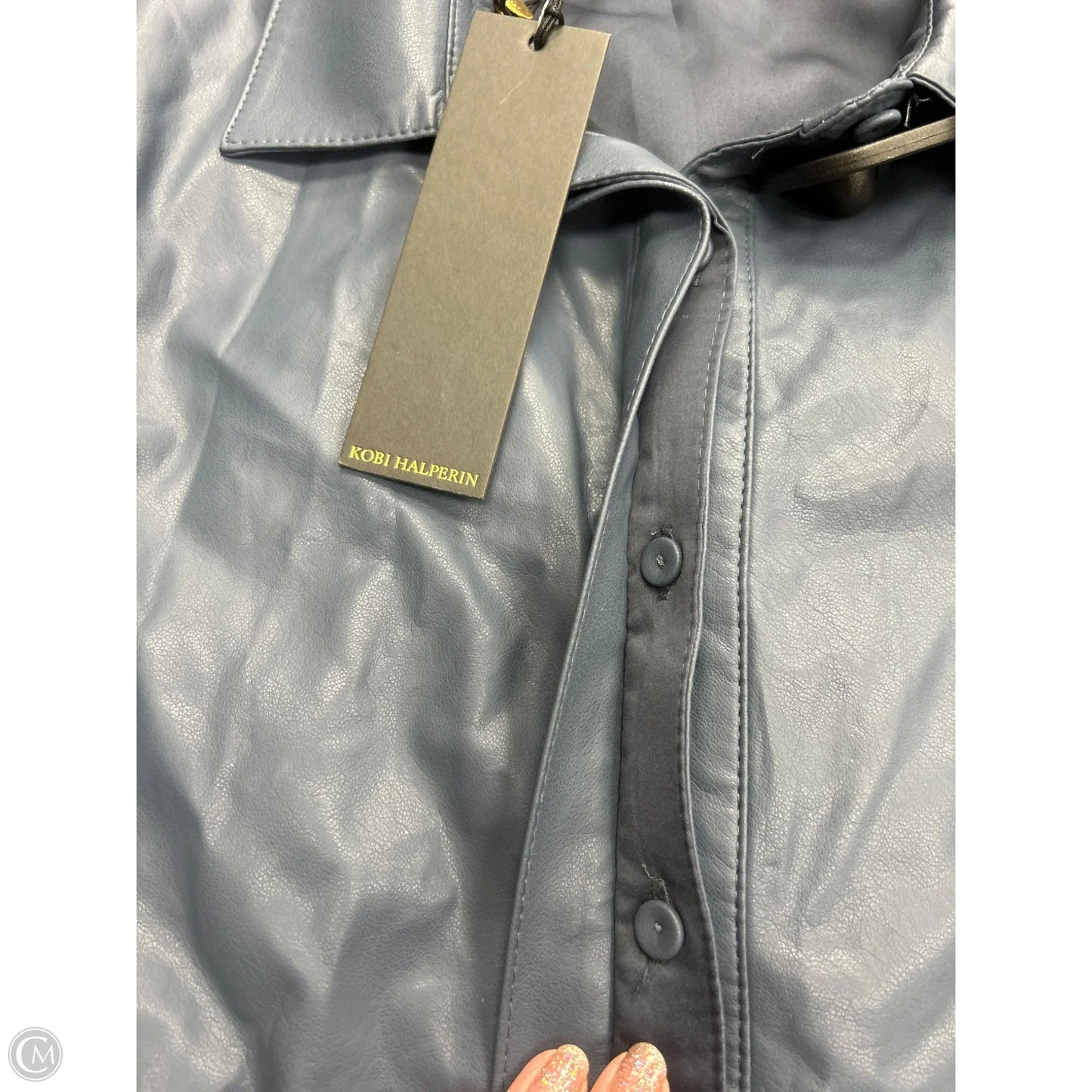 Top Long Sleeve By Clothes Mentor In Blue, Size: S