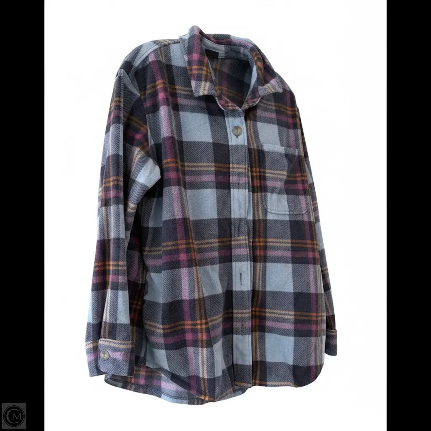 Top Long Sleeve By Eddie Bauer In Purple, Size: L