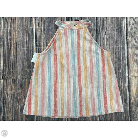 Top Sleeveless By W5 In Pink, Size: L