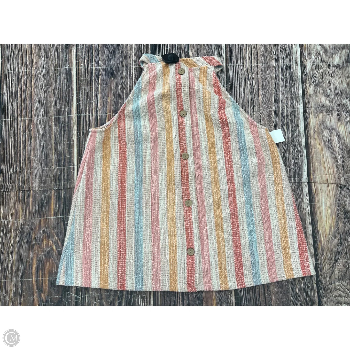 Top Sleeveless By W5 In Pink, Size: L