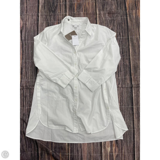 Top Long Sleeve By J. Jill In White, Size: S