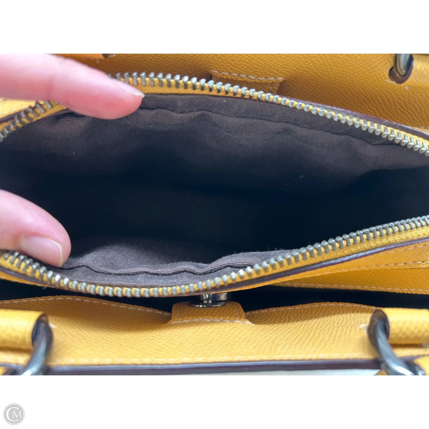 Handbag Designer By Coach, Size: Small