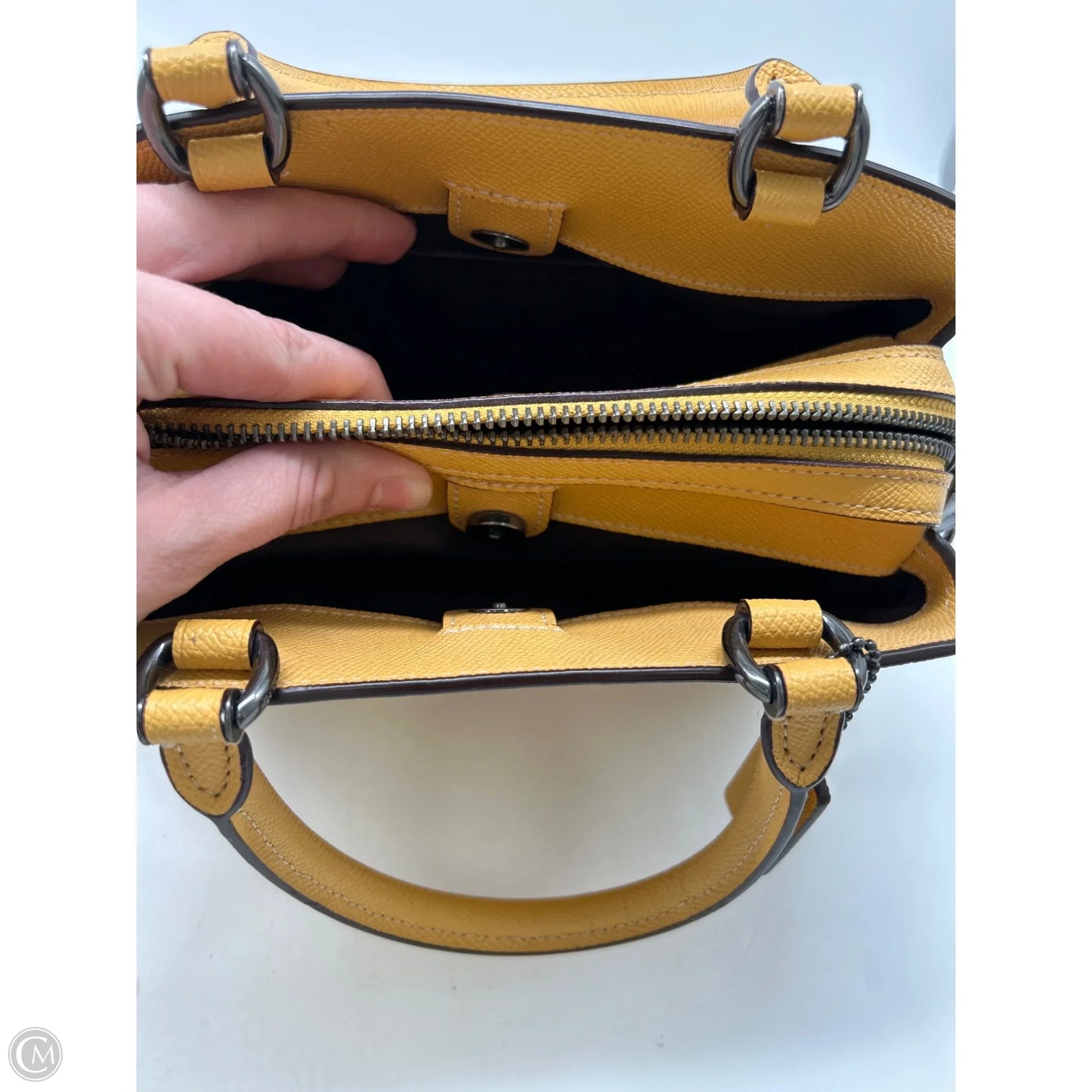 Handbag Designer By Coach, Size: Small