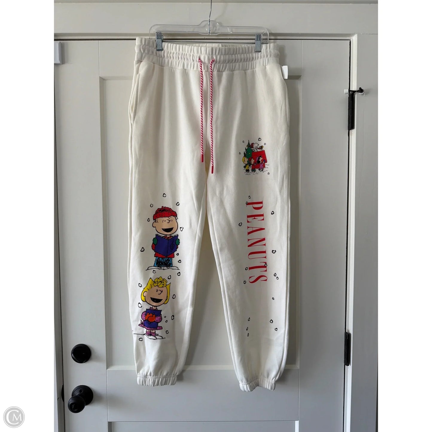 Pants Lounge By Clothes Mentor In White, Size: L