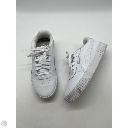 Shoes Sneakers By Puma In White, Size: 9