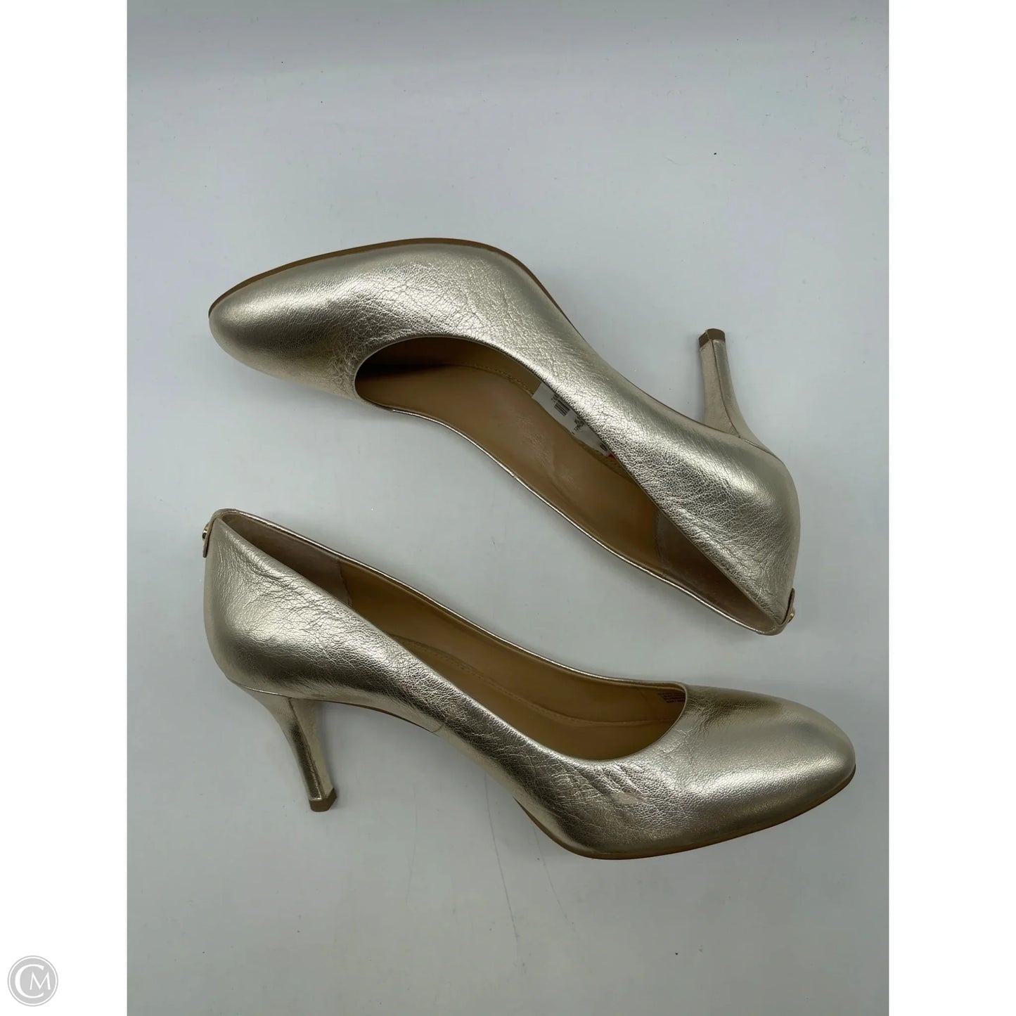 Shoes Heels Stiletto By Michael By Michael Kors In Gold, Size: 9