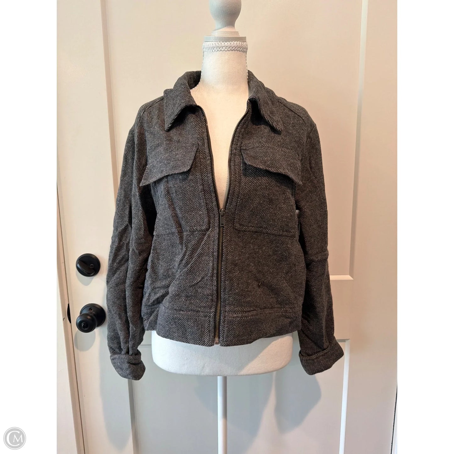 Jacket Other By Lucky Brand In Grey, Size: S