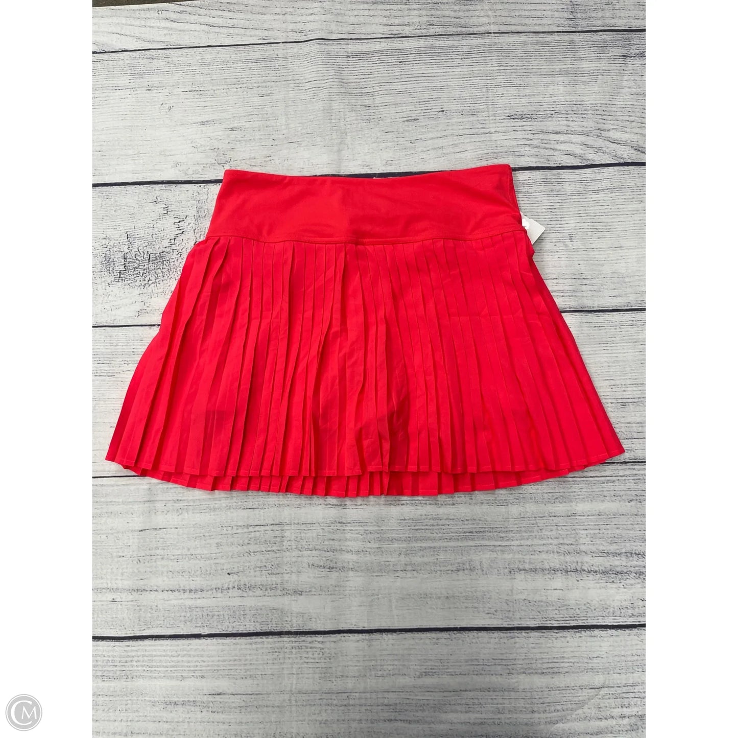 Athletic Skort By Fabletics In Red, Size: L