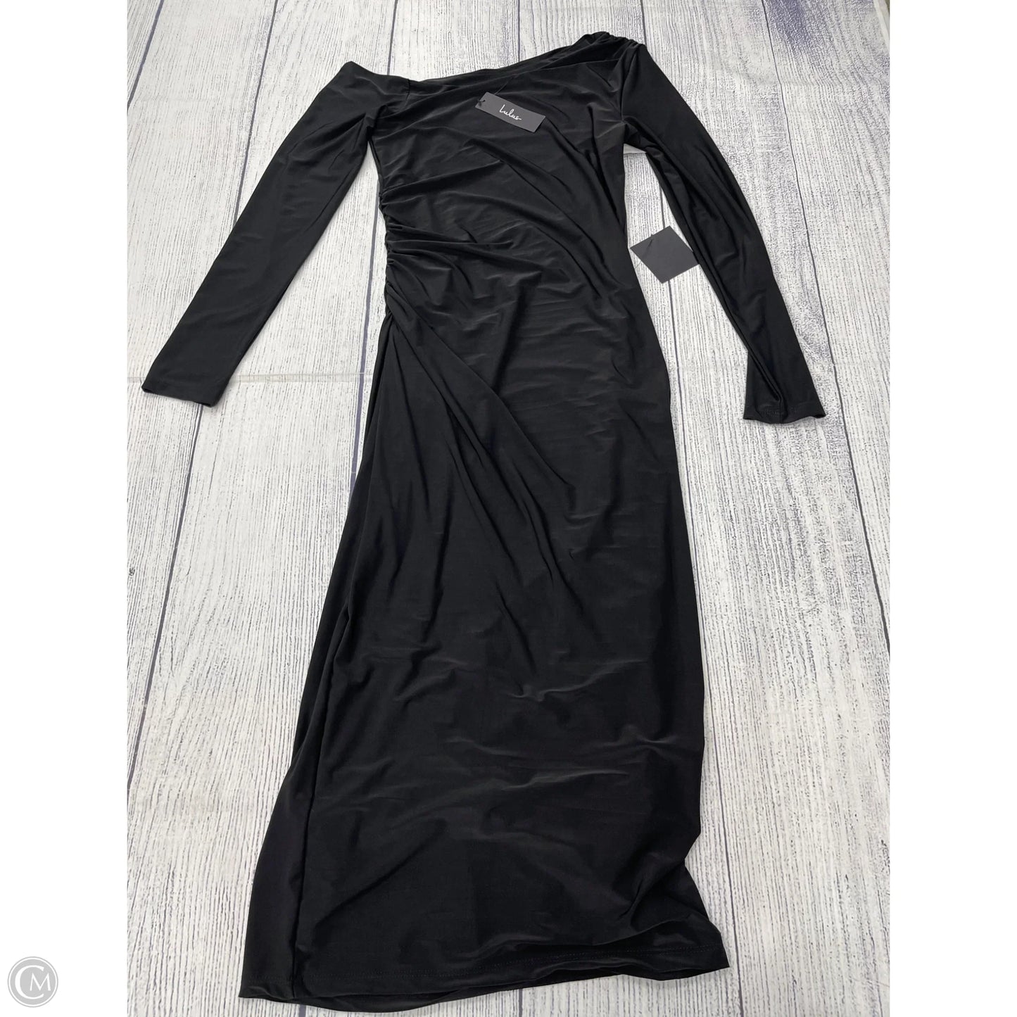 Dress Casual Maxi By Lulus In Black, Size: L