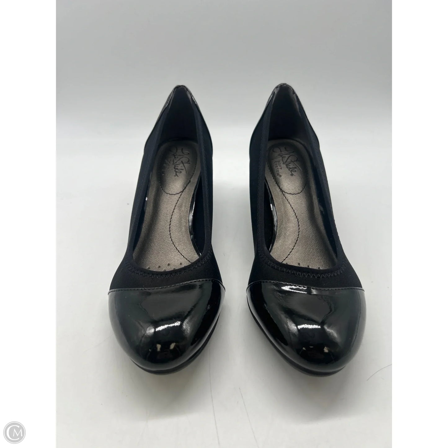 Shoes Heels Wedge By Life Stride In Black, Size: 8.5