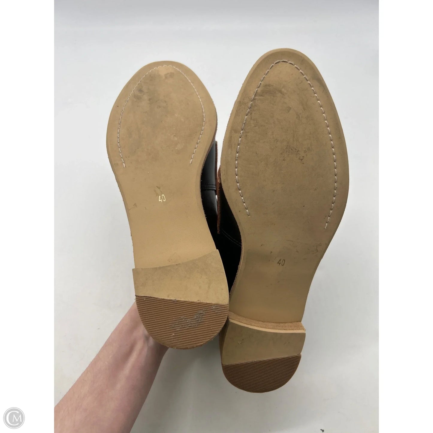 Shoes Flats By Clothes Mentor In Black, Size: 9.5