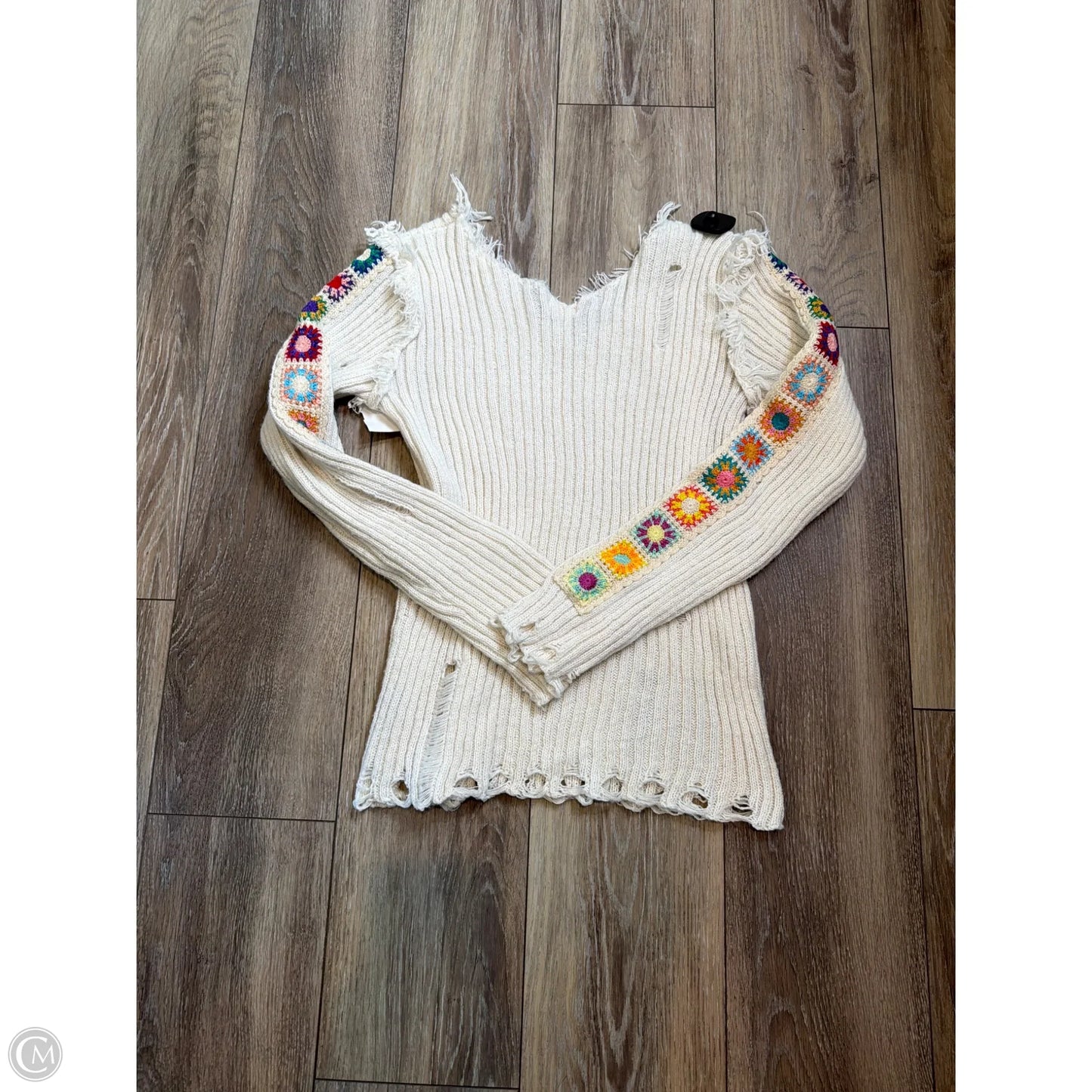 Sweater By Pol In Cream, Size: L