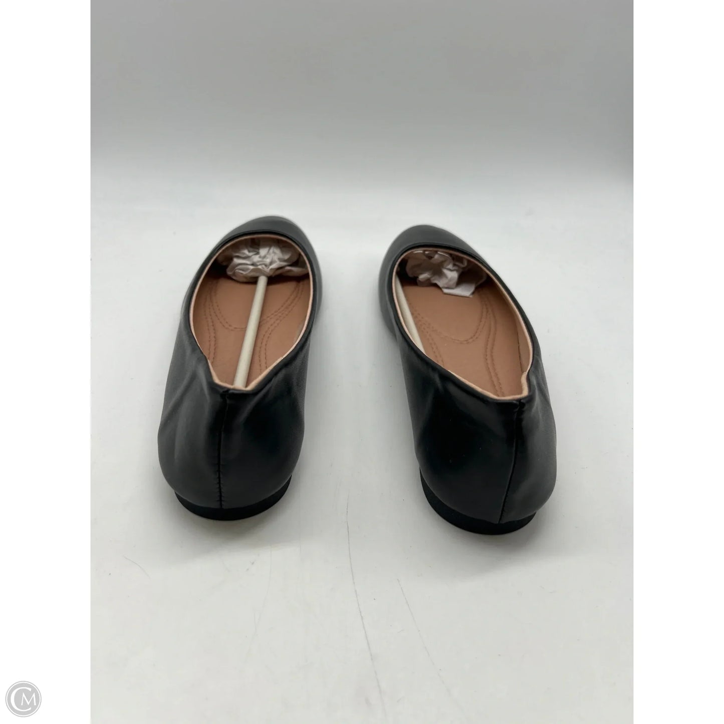 Shoes Flats By Clothes Mentor In Black, Size: 10