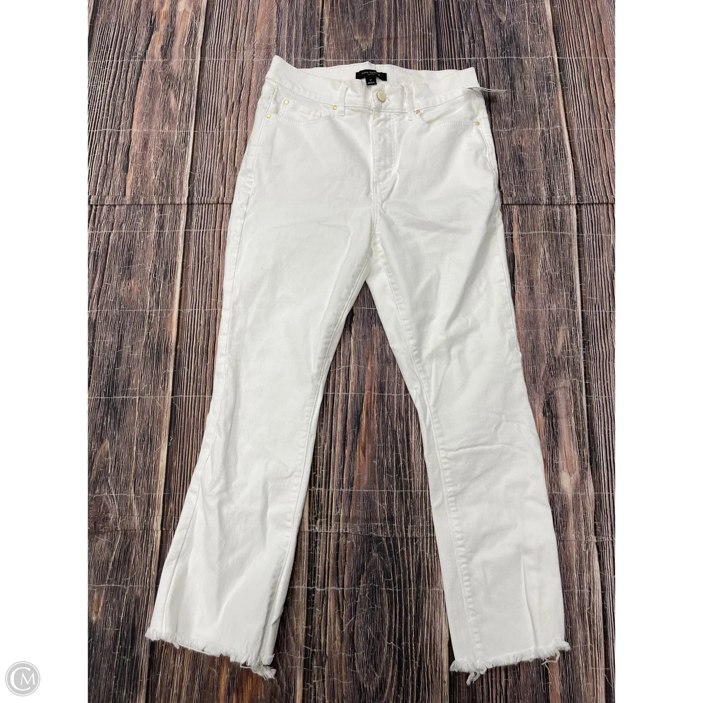 Pants Chinos & Khakis By Ann Taylor In White, Size: 6p