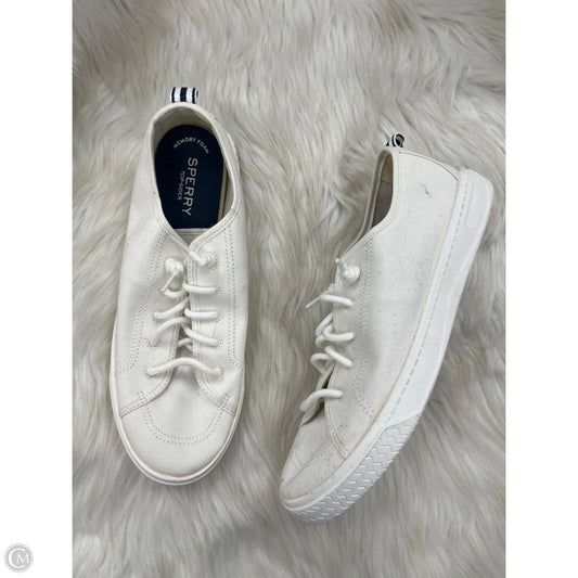 Shoes Sneakers By Sperry In White, Size: 11