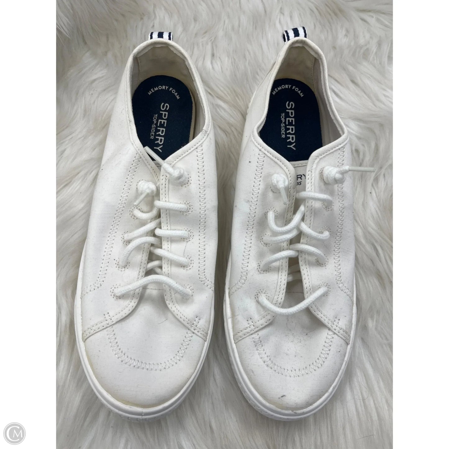 Shoes Sneakers By Sperry In White, Size: 11