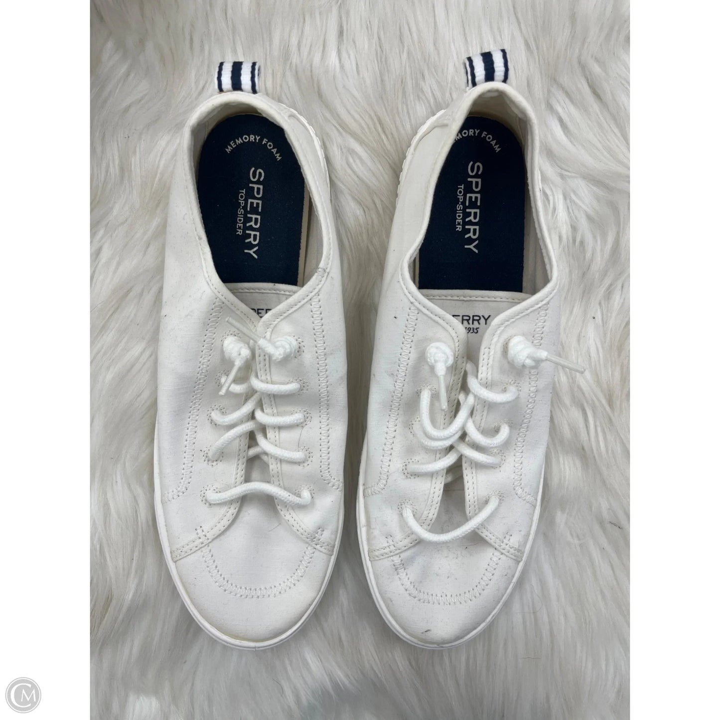 Shoes Sneakers By Sperry In White, Size: 11