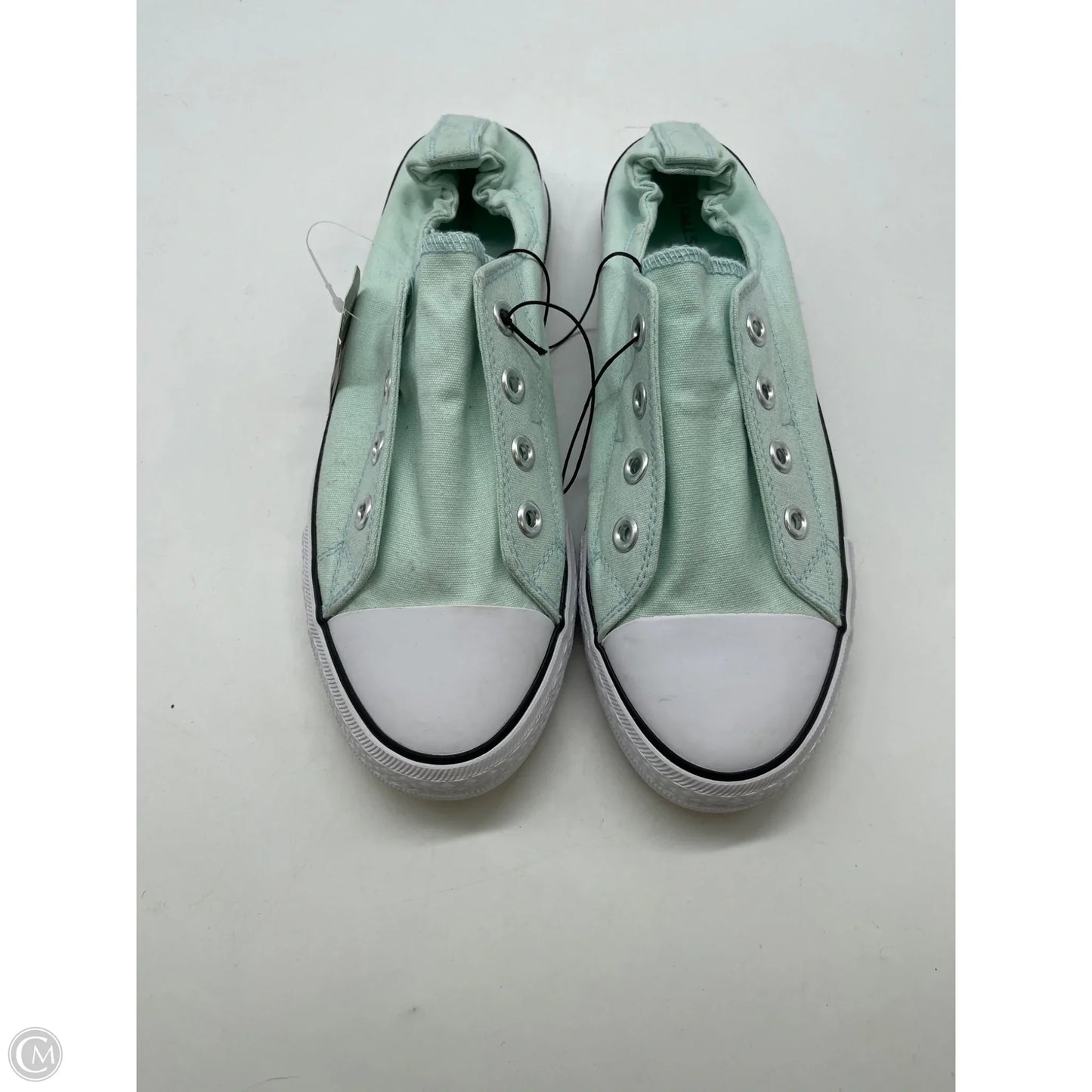 Shoes Sneakers By Falls Creek In Green, Size: 10