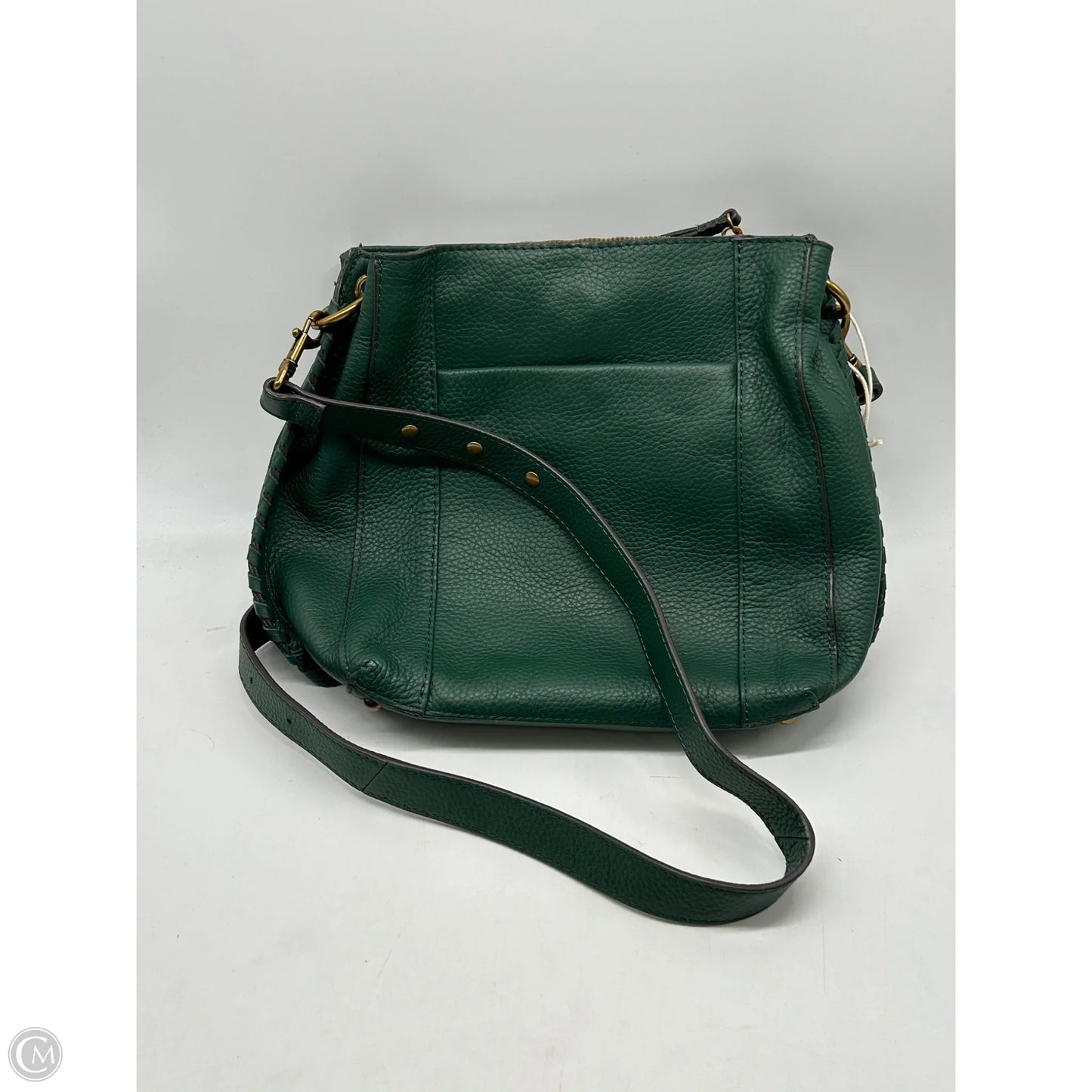 Crossbody Leather By Clothes Mentor, Size: Medium