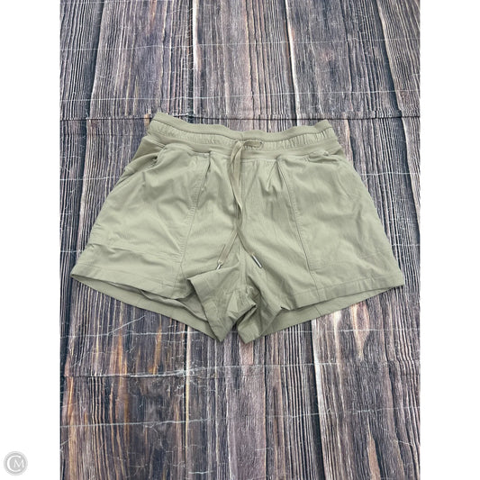 Athletic Shorts By Lululemon In Tan, Size: 6