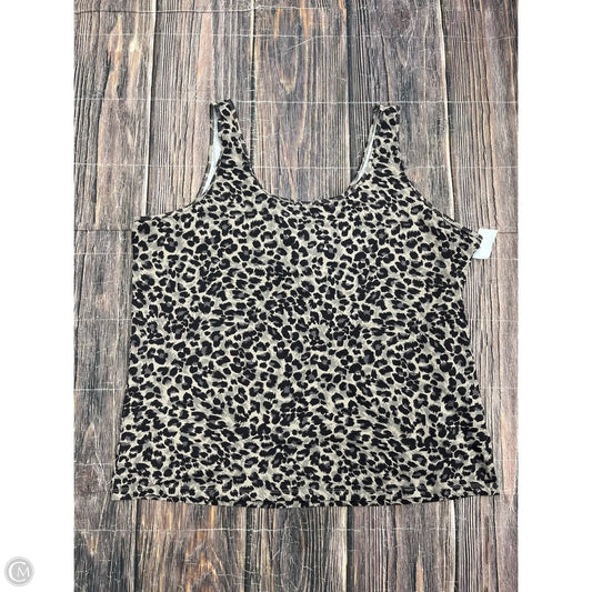 Tank Top By Maurices In Animal Print, Size: 4x