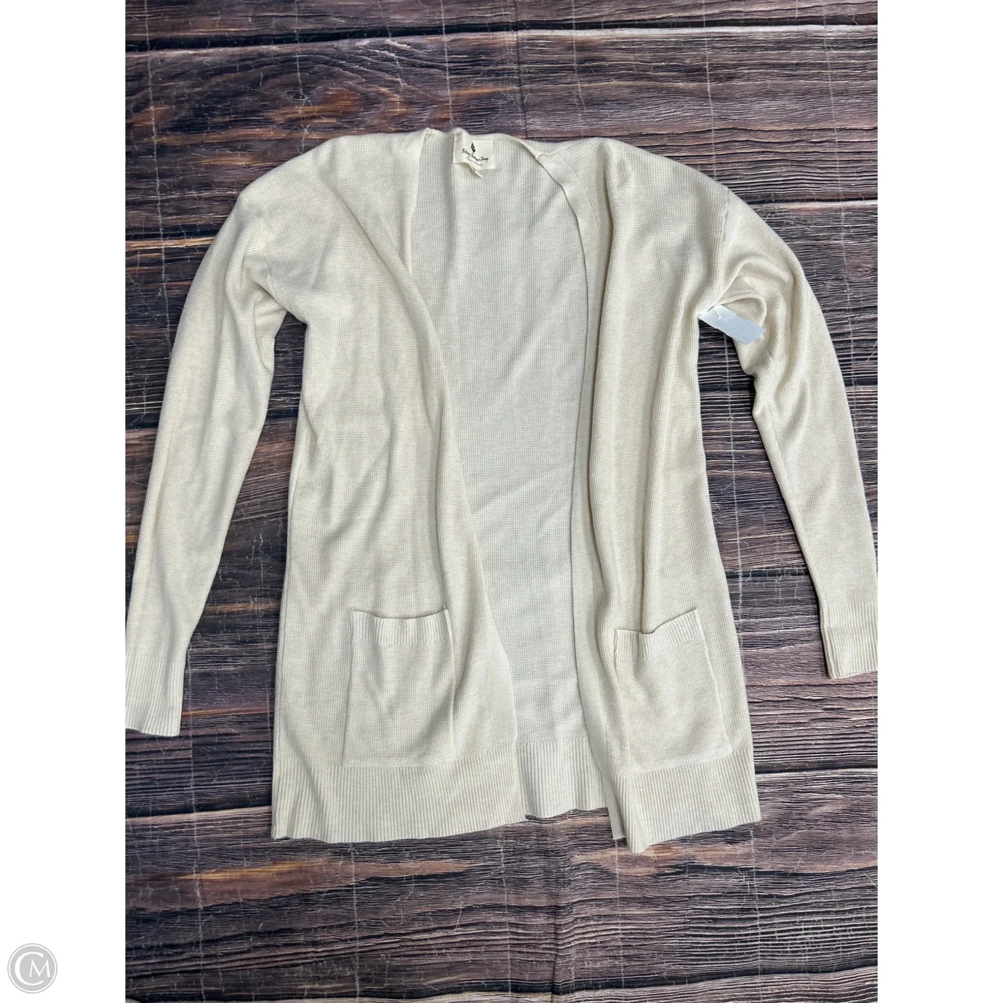 Cardigan By Betseys Boutique Shop In Cream, Size: S