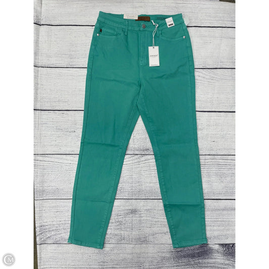 Jeans Straight By Judy Blue In Green, Size: 8