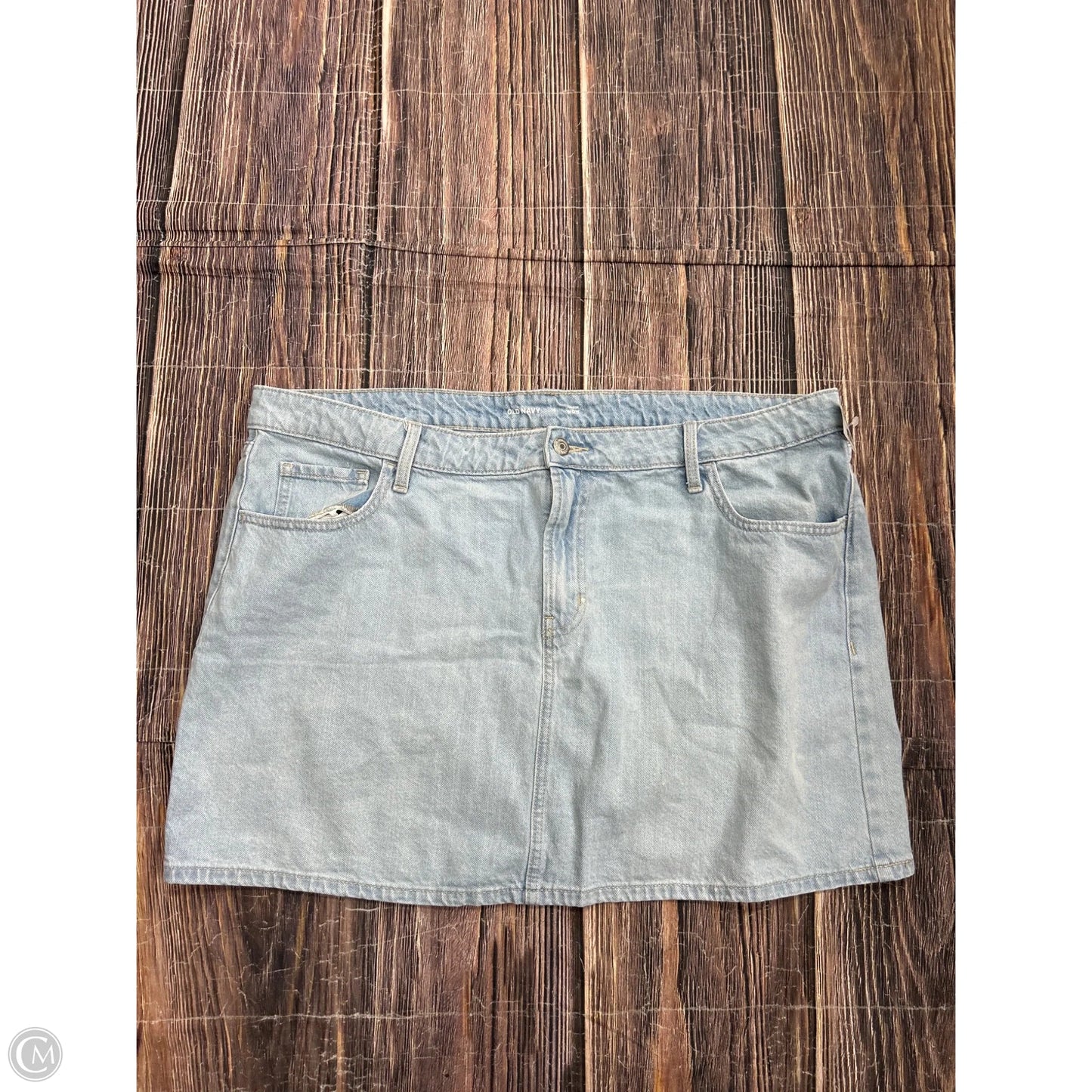 Skirt Mini & Short By Old Navy In Blue, Size: 18