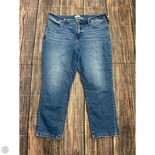 Jeans Straight By Maurices In Blue, Size: 18
