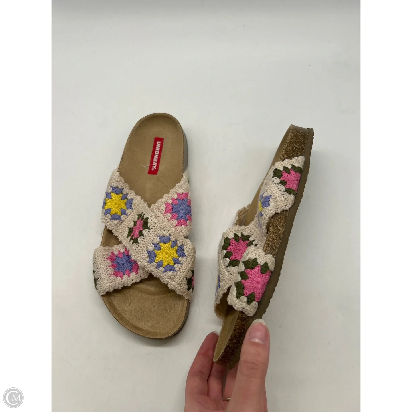 Sandals Flats By Union Bay In Tan, Size: 8