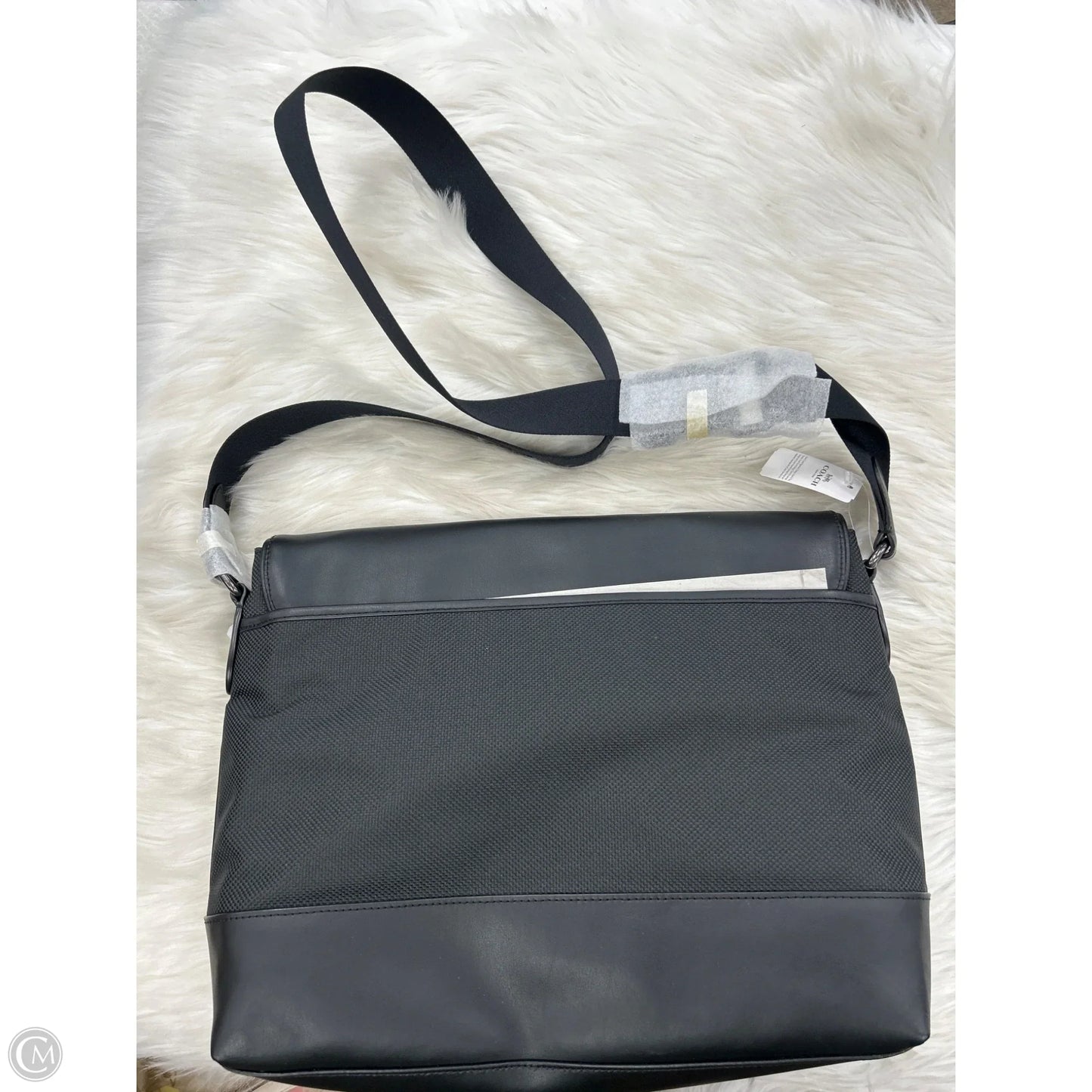 Laptop Bag Designer By Coach, Size: Large