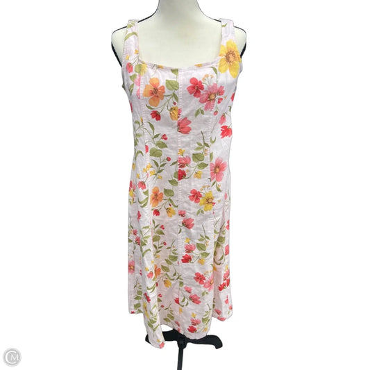 Dress Casual Midi By Old Navy In Pink, Size: M Petite